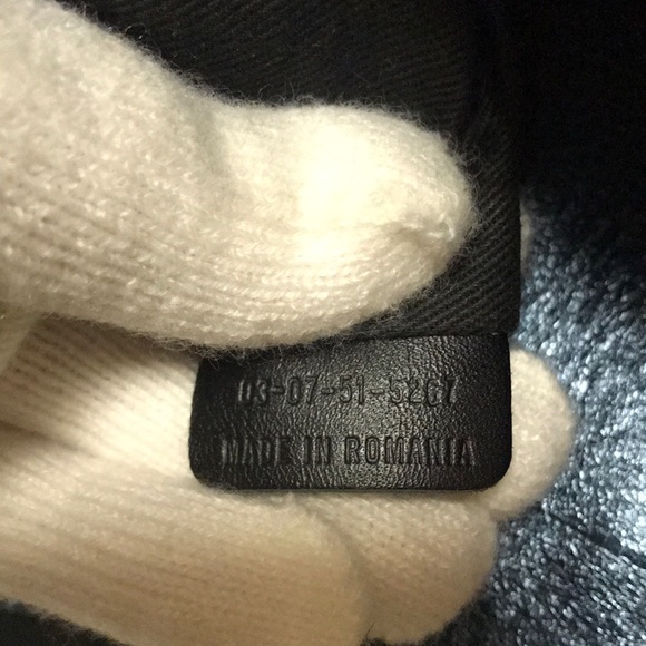 CHLOE AUTHENTIC METALLIC & CANVAS TOTE BAG - Picture 11 of 12